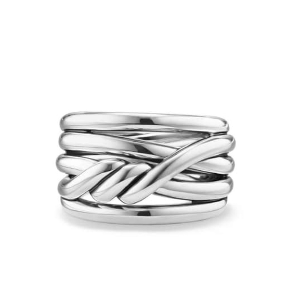 David Yurman Continuance ring. Size 6.5